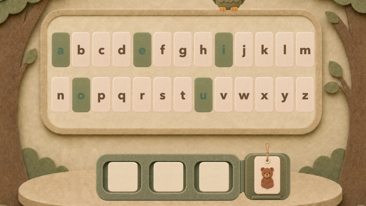 Alphabet phonics room