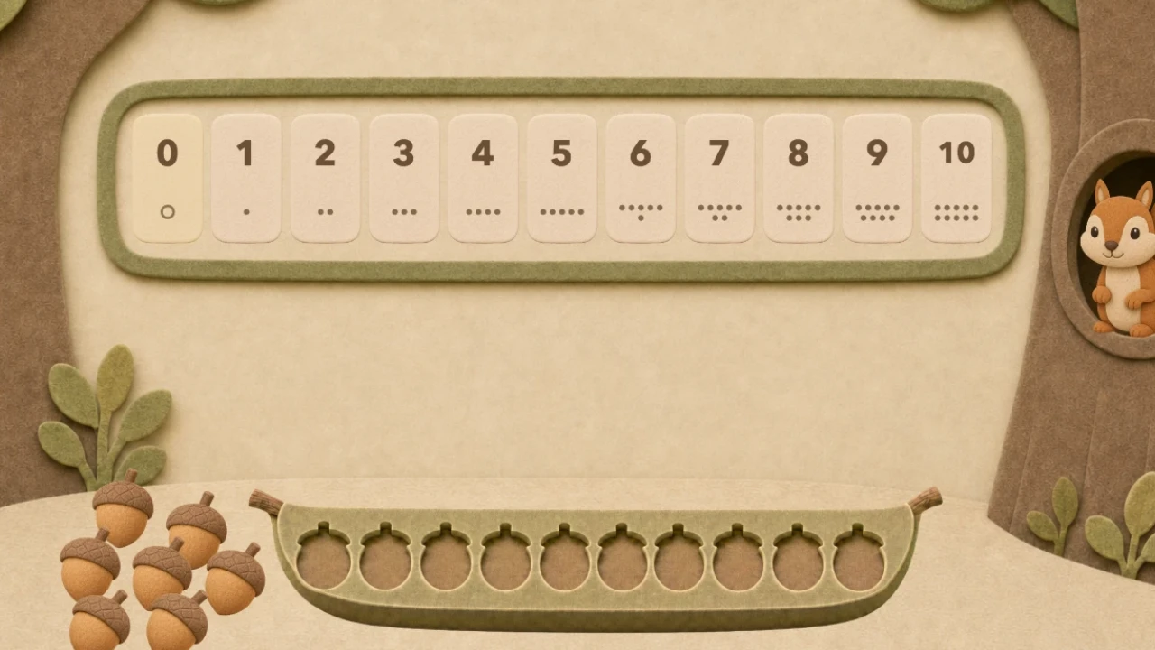 Acorn counting room