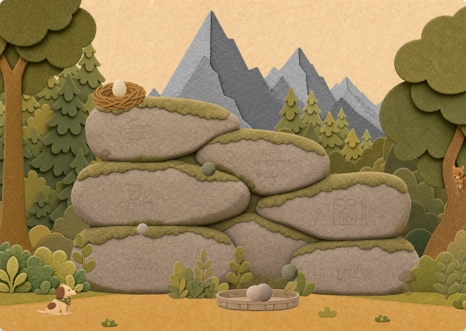 The mountain